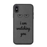 i am watching you Biodegradable phone case