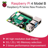 New 2019 Official Original Raspberry Pi 4 Model B Development Board Kit RAM 2G/4G 4 Core CPU 1.5Ghz 3 Speeder Than Pi 3B+ - everythingyouuneedd