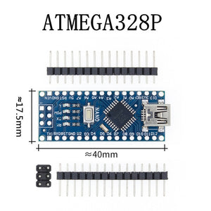 Nano With the bootloader compatible Nano 3.0 controller for arduino CH340 USB driver 16Mhz Nano v3.0 ATMEGA328P/168P - everythingyouuneedd