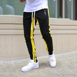 Mens Joggers Casual Pants Fitness Men Sportswear Tracksuit Bottoms Skinny Sweatpants Trousers Black Gyms Jogger Track Pants - everythingyouuneedd