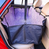 Pet carriers Oxford Fabric Car Pet Seat Cover Dog Car Back Seat Carrier Waterproof Pet Hammock Cushion Protector Dropshipping - everythingyouuneedd