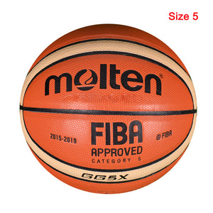 New High Quality Basketball Ball Official Size 7/6/5 PU Leather Outdoor Indoor Match Training Men Women  Basketball baloncesto - everythingyouuneedd