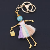 chenlege wholesale fashion key chains bag keyrings charms ladies keychains for women pendants jewelry car key chain ring gifts - everythingyouuneedd