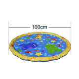 170cm Inflatable Spray Water Cushion Summer Kids Play Water Mat Lawn Games Pad Sprinkler Play Toys Outdoor Tub Swiming Pool - everythingyouuneedd