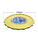 170cm Inflatable Spray Water Cushion Summer Kids Play Water Mat Lawn Games Pad Sprinkler Play Toys Outdoor Tub Swiming Pool - everythingyouuneedd