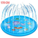 170cm Inflatable Spray Water Cushion Summer Kids Play Water Mat Lawn Games Pad Sprinkler Play Toys Outdoor Tub Swiming Pool - everythingyouuneedd