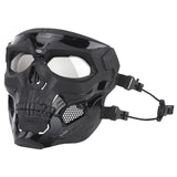 Tactical Paintball Skull Masks Outdoor Breathable Hunting Shooting Skull Mask Military Full Face Safety Airsoft Paintball Masks - everythingyouuneedd