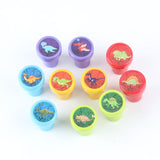 10pcs/Set Children Toy Stamps Cartoon Animals Fruits Kids Seal For Scrapbooking Stamper DIY Cartoon Stamper Toys - everythingyouuneedd