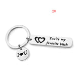 Custom Keyring Engraved Thank for All The Orgasms I Love You Key Ring Couple Keychain Jewelry Gifts Give To My Boyfriend Husband - everythingyouuneedd