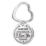 Custom Keyring Engraved Thank for All The Orgasms I Love You Key Ring Couple Keychain Jewelry Gifts Give To My Boyfriend Husband - everythingyouuneedd