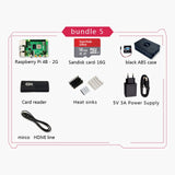 New 2019 Official Original Raspberry Pi 4 Model B Development Board Kit RAM 2G/4G 4 Core CPU 1.5Ghz 3 Speeder Than Pi 3B+ - everythingyouuneedd