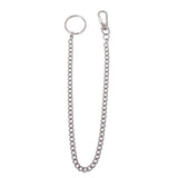 Hip Hop Pants Chain Secure Travel Wallet Chain Heavy Duty Jeans Link Coil Leash - everythingyouuneedd